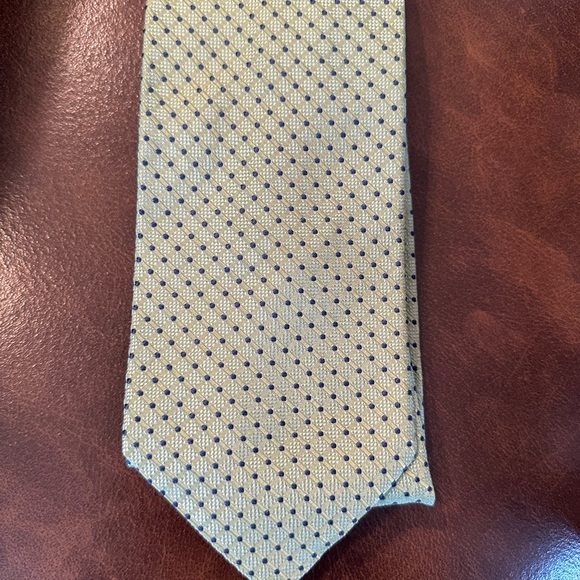 Tommy Hilfiger Men’s green tie Like New - Picture 3 of 6